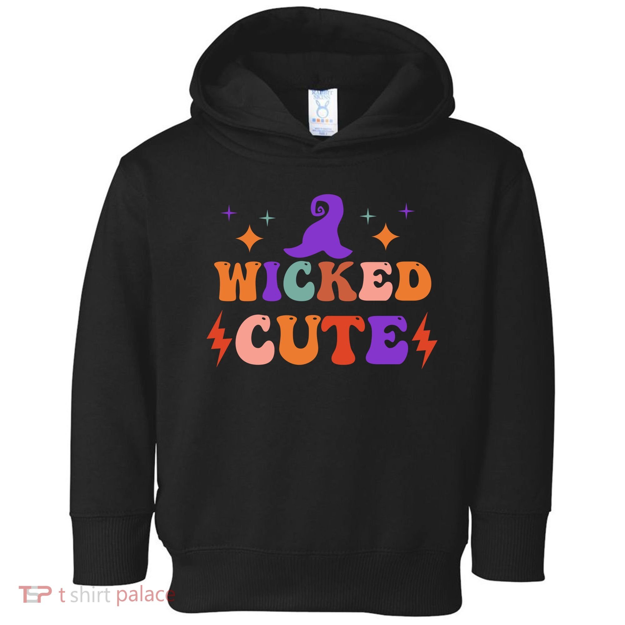 Wicked Cute Halloween Witch Toddler Hoodie