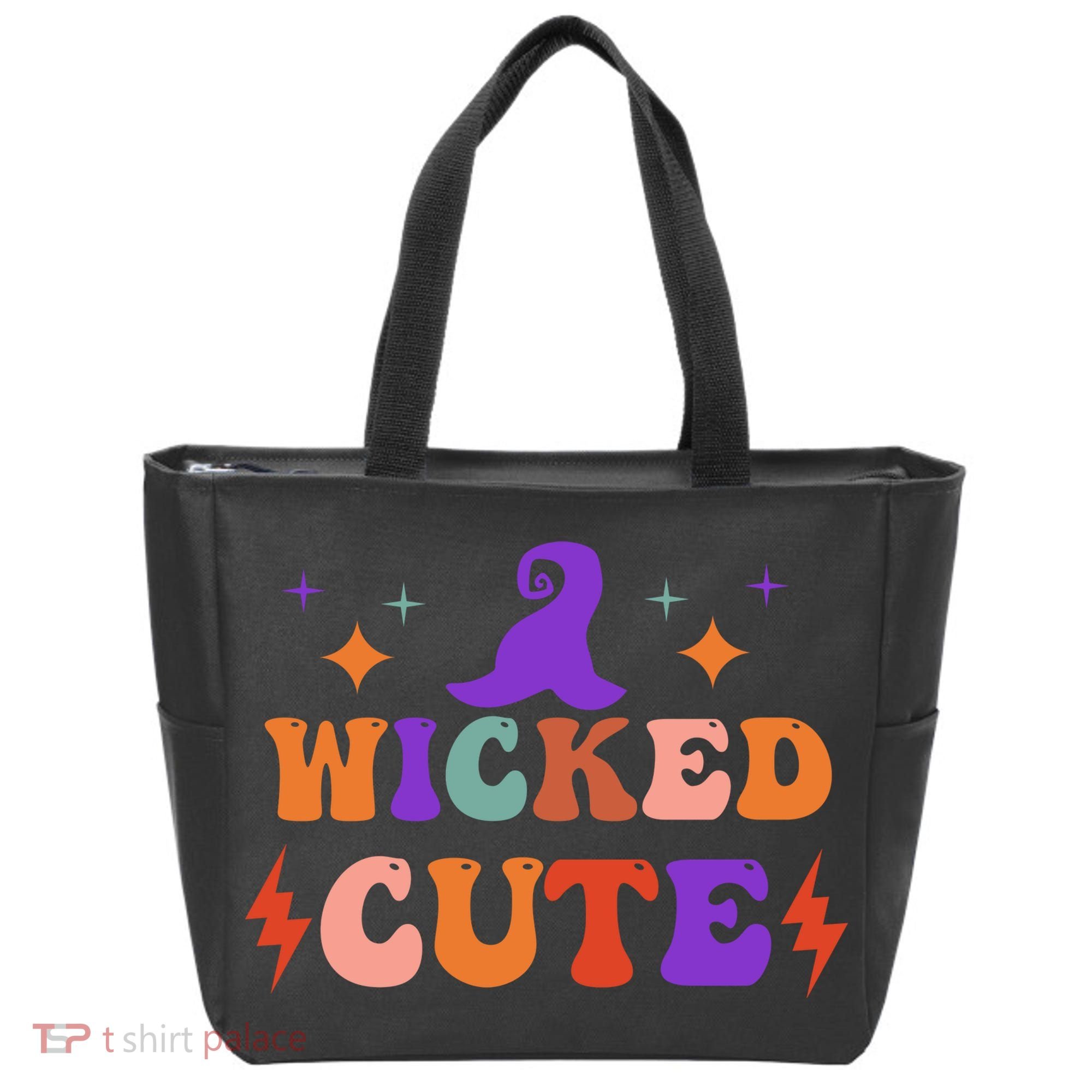 Wicked Cute Halloween Witch Tote Bag
