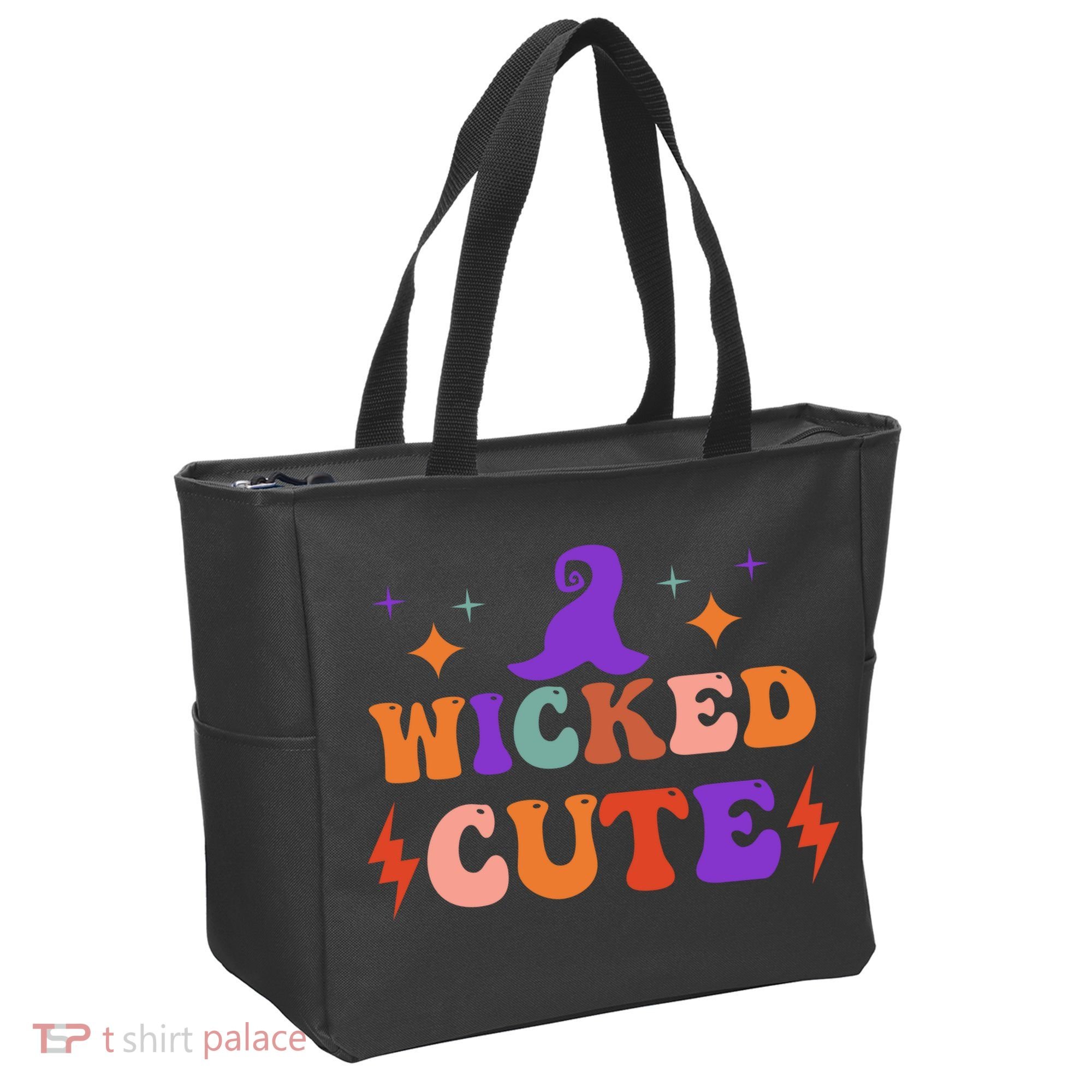 Wicked Cute Halloween Witch Tote Bag