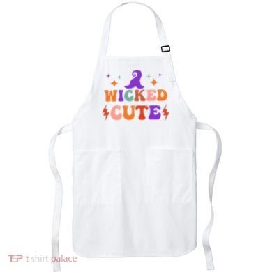 Wicked Cute Halloween Witch Apron