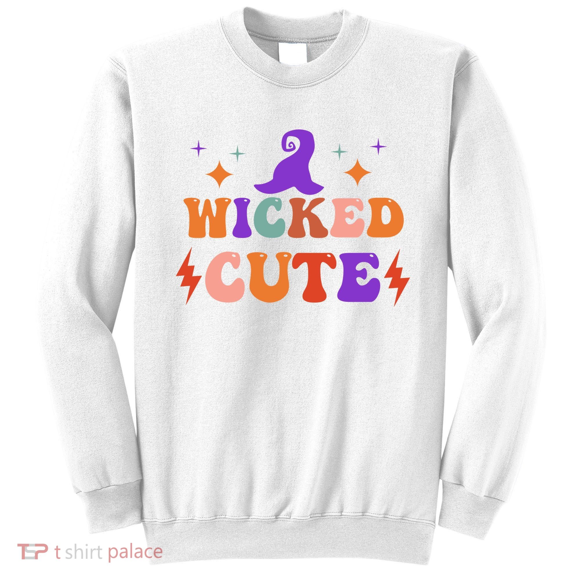 Wicked Cute Halloween Witch Sweatshirt