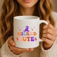 Wicked Cute Halloween Witch Coffee Mug thumb 3