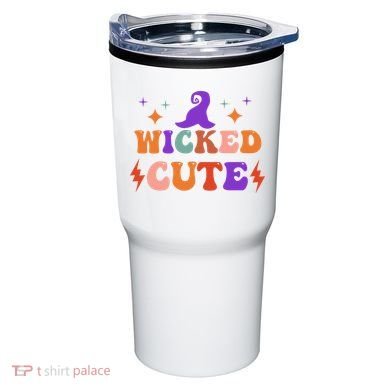 Wicked Cute Halloween Witch Tumbler