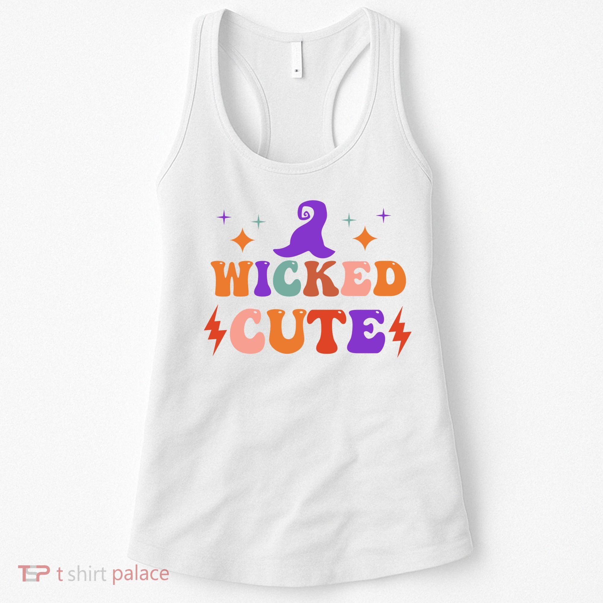 Wicked Cute Halloween Witch Women's Tank Top