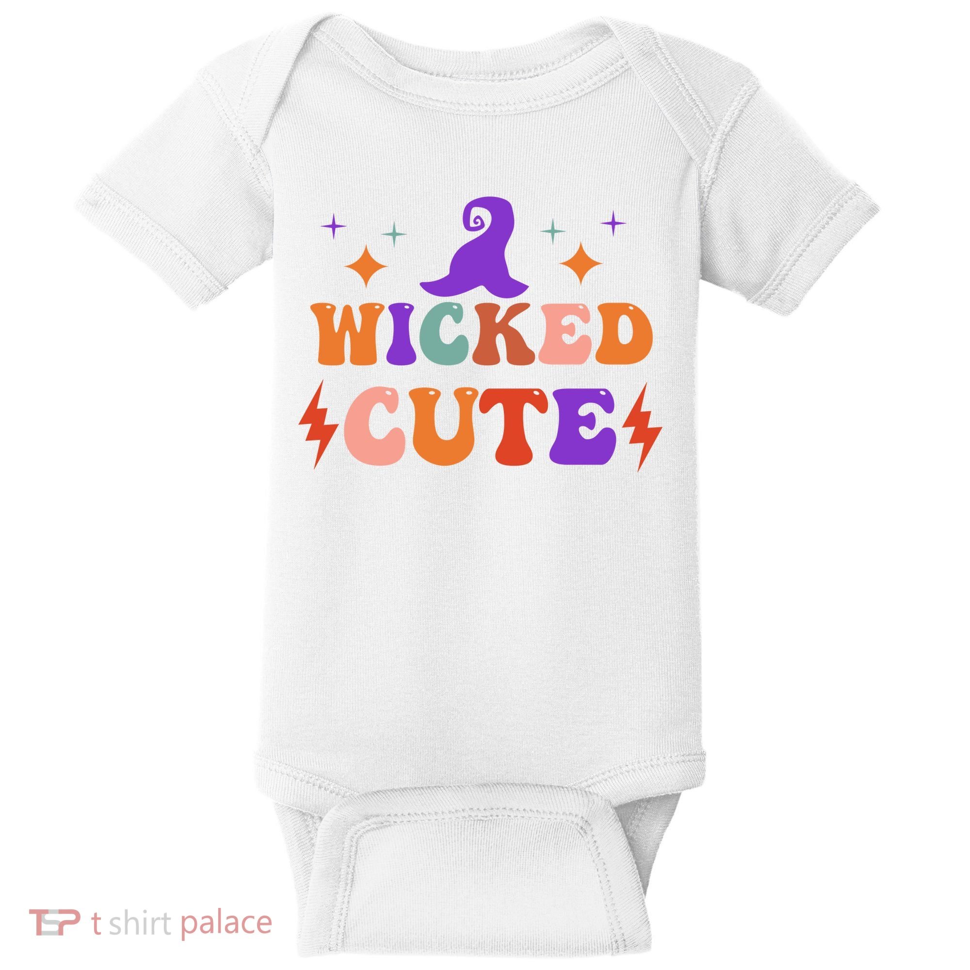 Wicked Cute Halloween Witch Baby Bodysuit