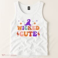 Wicked Cute Halloween Witch Tank Top thumb 2