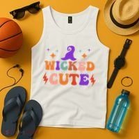 Wicked Cute Halloween Witch Tank Top thumb 4
