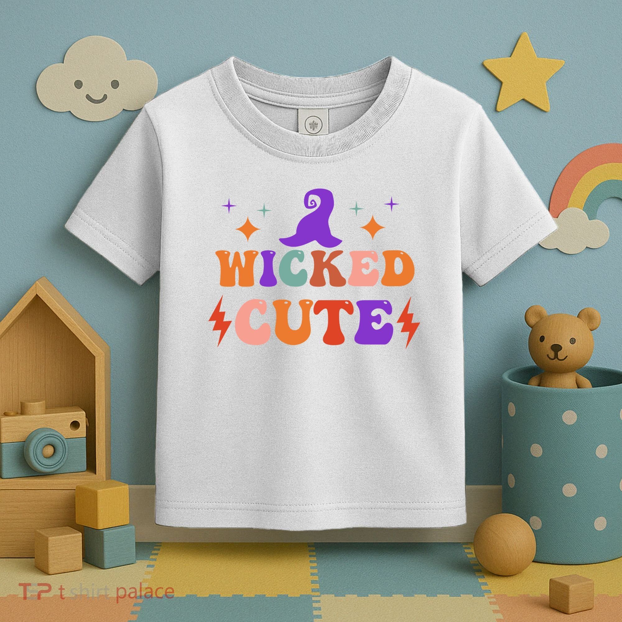 Wicked Cute Halloween Witch Toddler T-Shirt