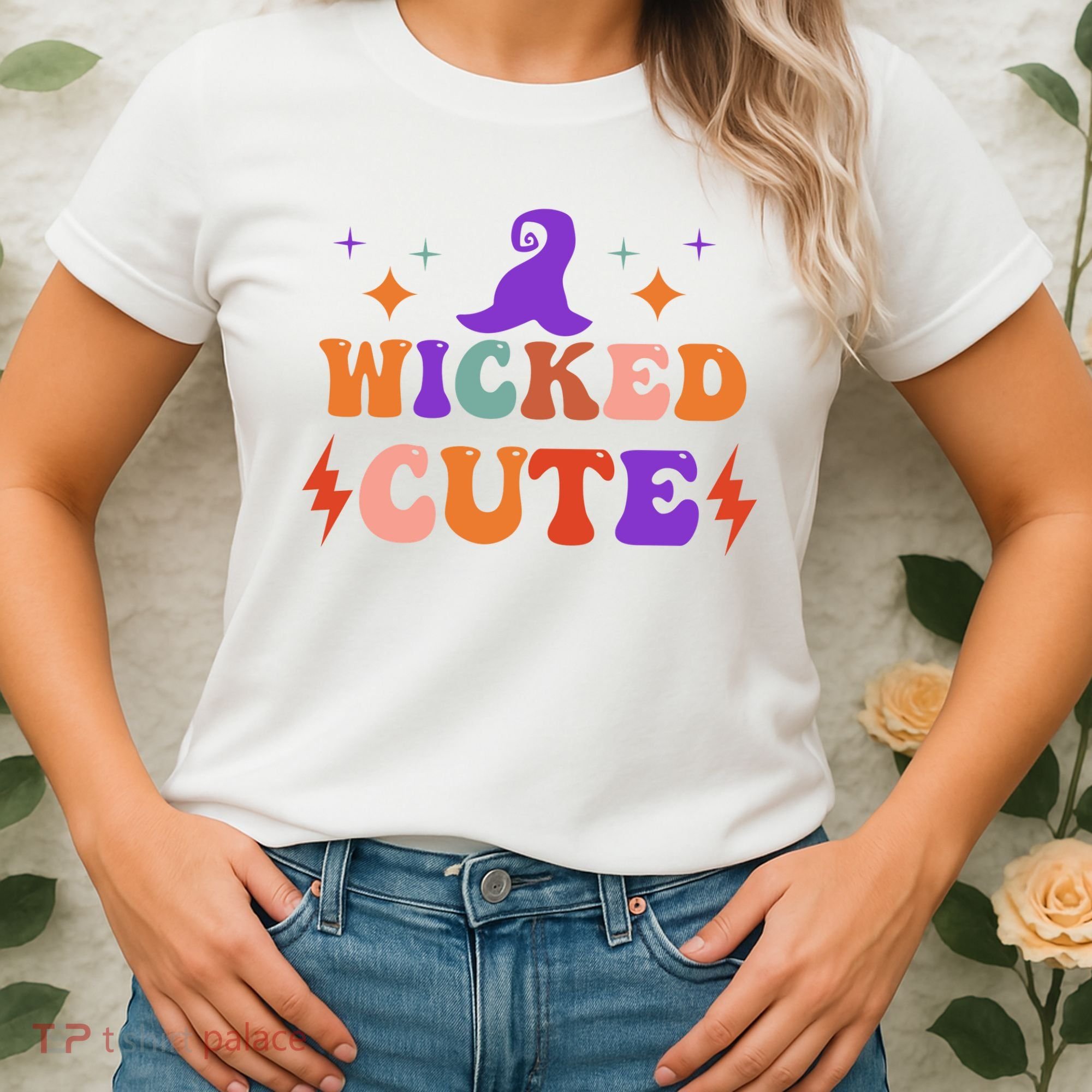 Wicked Cute Halloween Witch Women's T-Shirt