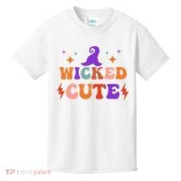 Wicked Cute Halloween Witch Kids T-Shirt thumb 0
