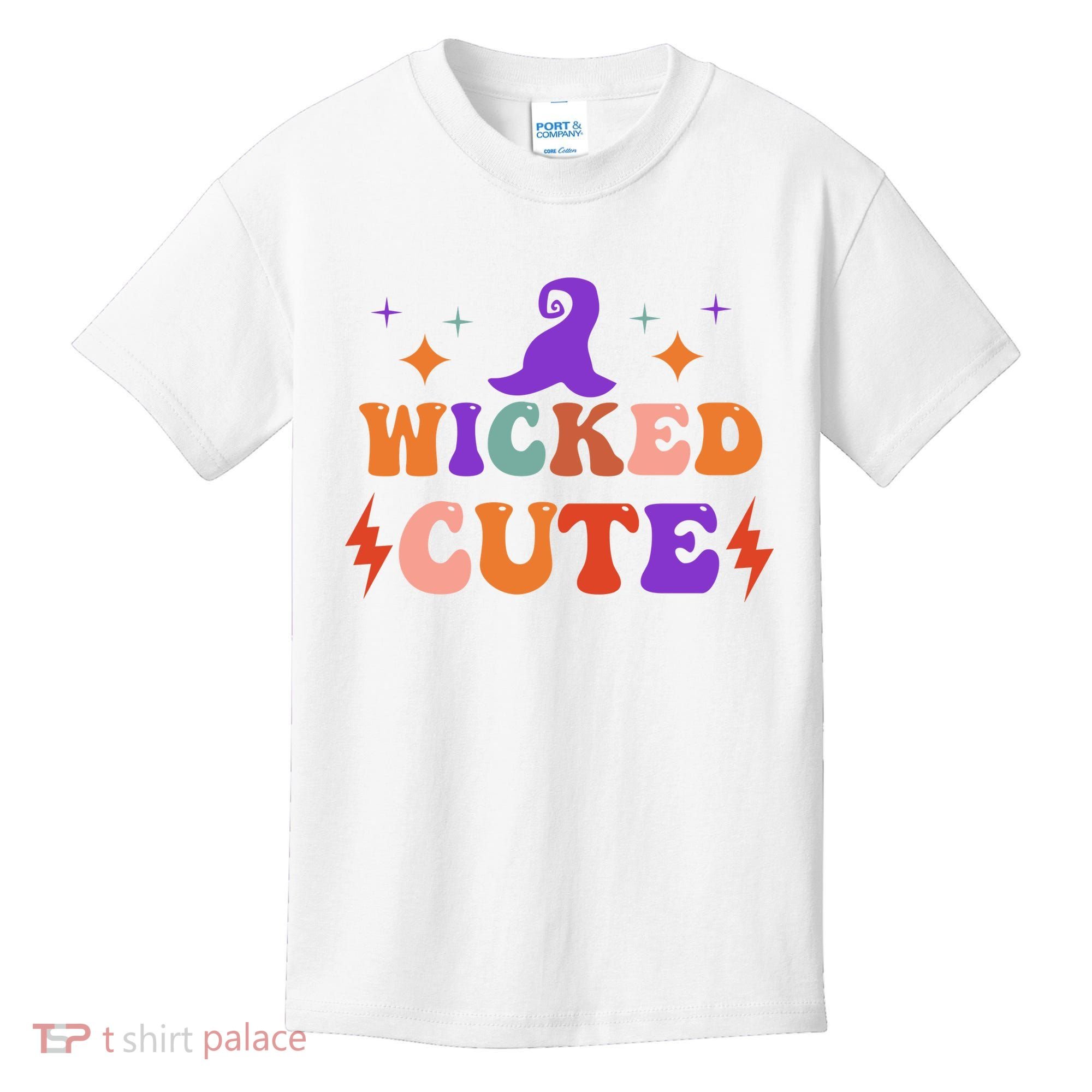 Wicked Cute Halloween Witch Kids T-Shirt