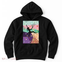 Wall Climbing Indoor Rock Climbers Action Sports Alpinism Gift Hoodie thumb 0