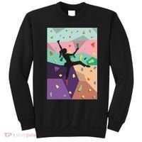 Wall Climbing Indoor Rock Climbers Action Sports Alpinism Gift Sweatshirt thumb 0