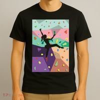 Wall Climbing Indoor Rock Climbers Action Sports Alpinism Gift T-Shirt thumb 3