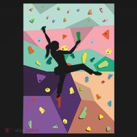 Wall Climbing Indoor Rock Climbers Action Sports Alpinism Gift Baby Bodysuit thumb 2