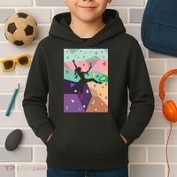 Wall Climbing Indoor Rock Climbers Action Sports Alpinism Gift Kids Hoodie thumb 2