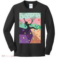 Wall Climbing Indoor Rock Climbers Action Sports Alpinism Gift Kids Long Sleeve Shirt thumb 0