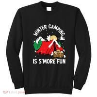 Winter Camping Is SMore Fun Smore Lover Campfire Vibes Camp Sweatshirt thumb 0