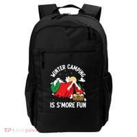 Winter Camping Is SMore Fun Smore Lover Campfire Vibes Camp Backpack thumb 0
