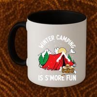Winter Camping Is SMore Fun Smore Lover Campfire Vibes Camp Coffee Mug thumb 2