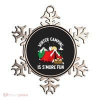 Winter Camping Is SMore Fun Smore Lover Campfire Vibes Camp Ornament thumb 0