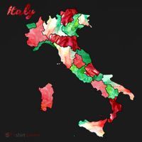 Watercolor Countries Italy T-Shirt thumb 7