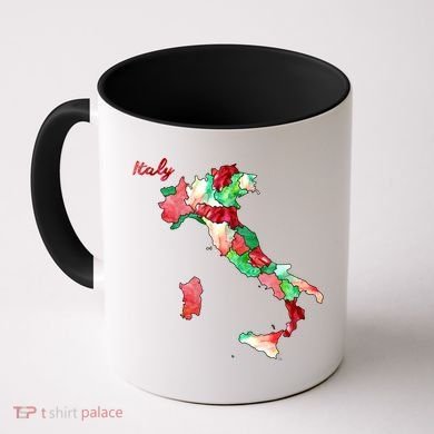 Watercolor Countries Italy Coffee Mug