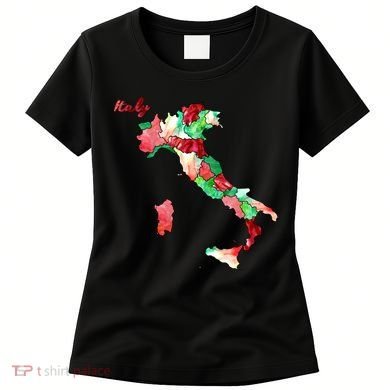 Watercolor Countries Italy Women's T-Shirt
