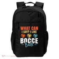 What Can I Say? I Like Bocce Ball Gift Backpack thumb 0