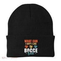 What Can I Say? I Like Bocce Ball Gift Beanie thumb 0