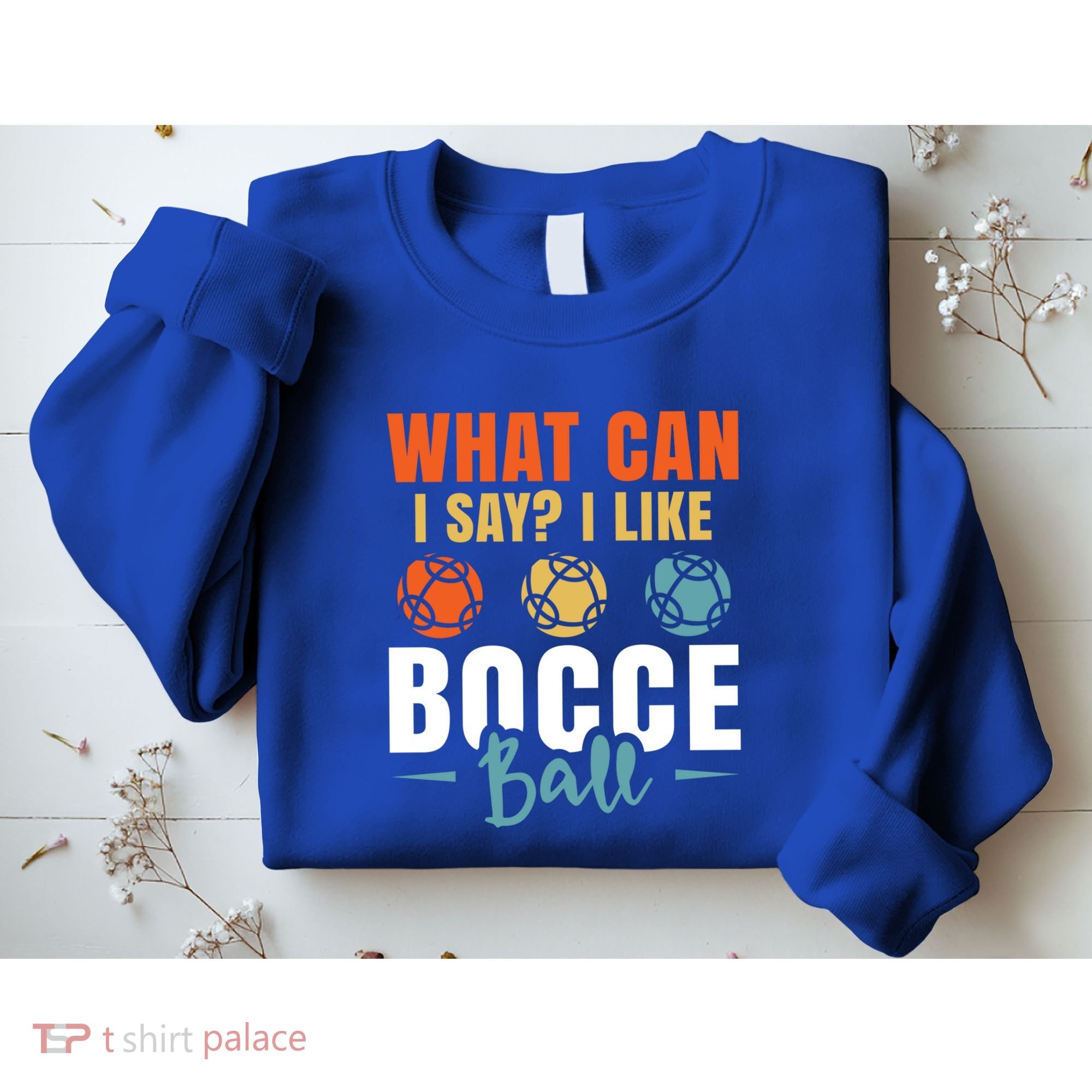 What Can I Say? I Like Bocce Ball Gift Sweatshirt