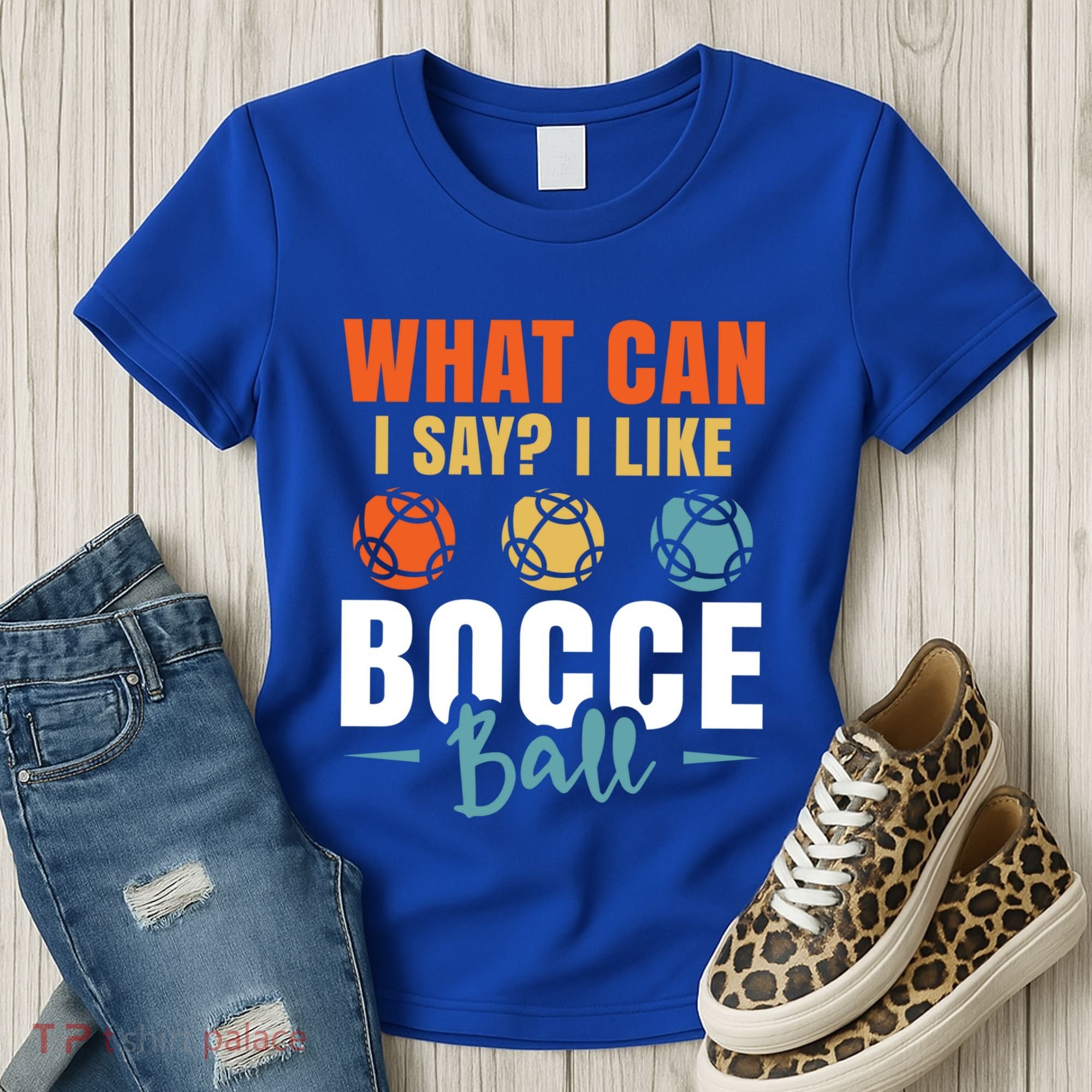 What Can I Say? I Like Bocce Ball Gift Women's T-Shirt