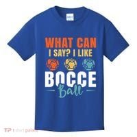 What Can I Say? I Like Bocce Ball Gift Kids T-Shirt thumb 0