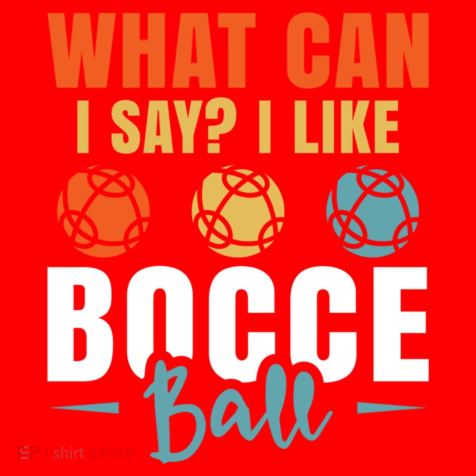 What Can I Say? I Like Bocce Ball Gift Santa Hat