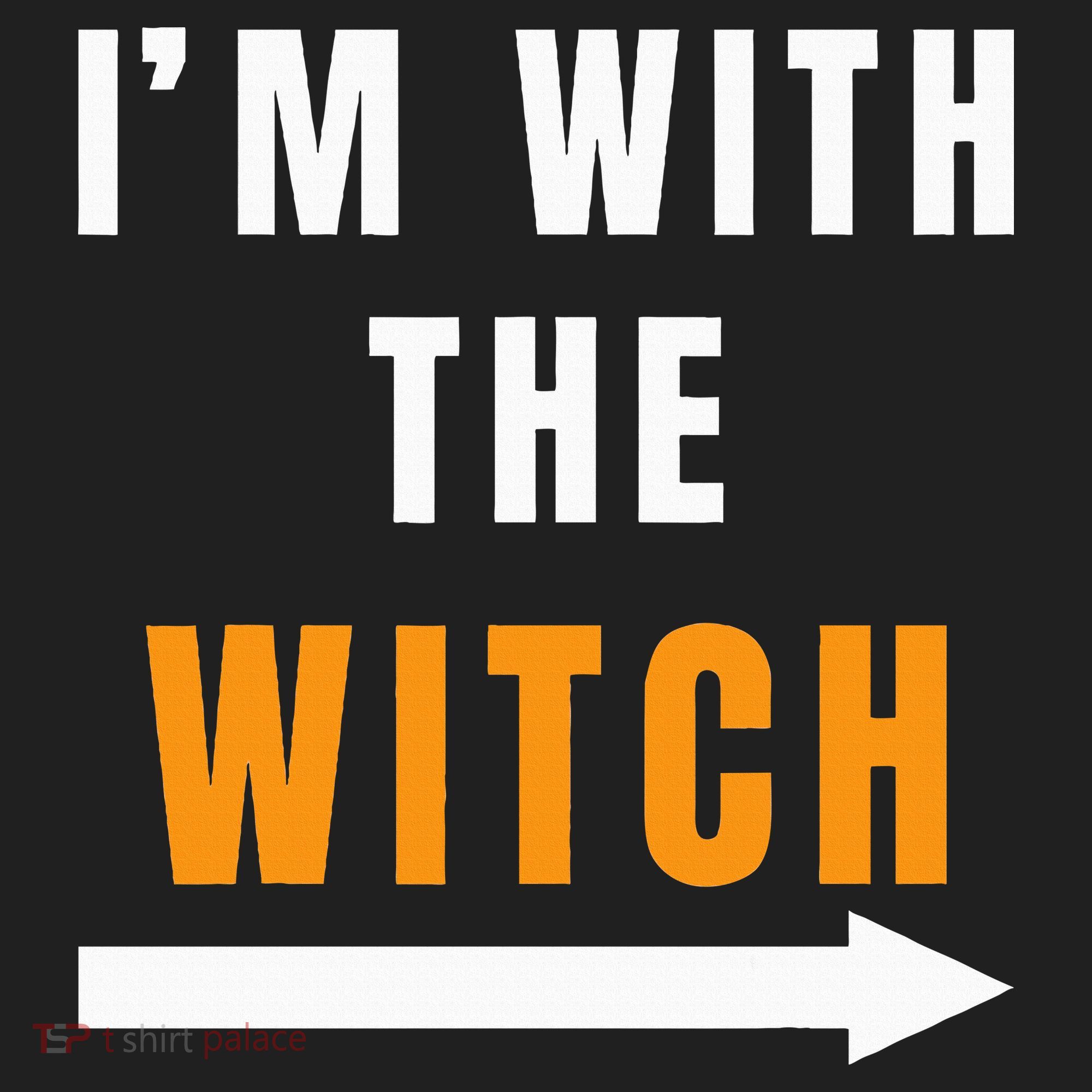 witch costume I'm With The Witch Funny Halloween Crop Fleece Hoodie