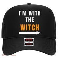 witch costume I'm With The Witch Funny Halloween Hat thumb 0