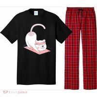 Womens Cat International Yoga Day Pajama Set thumb 0