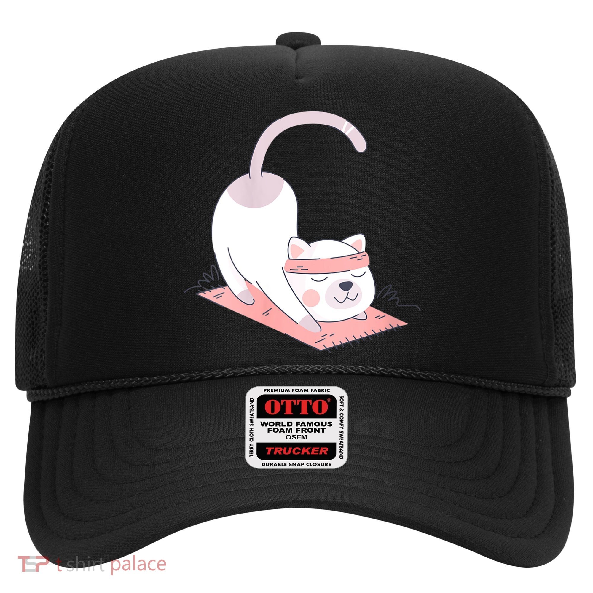 Womens Cat International Yoga Day Hat