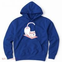 Womens Cat International Yoga Day Hoodie thumb 0