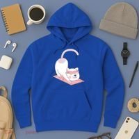Womens Cat International Yoga Day Hoodie thumb 3