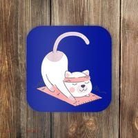 Womens Cat International Yoga Day Coaster thumb 0