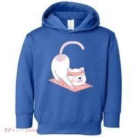 Womens Cat International Yoga Day Toddler Hoodie thumb 0