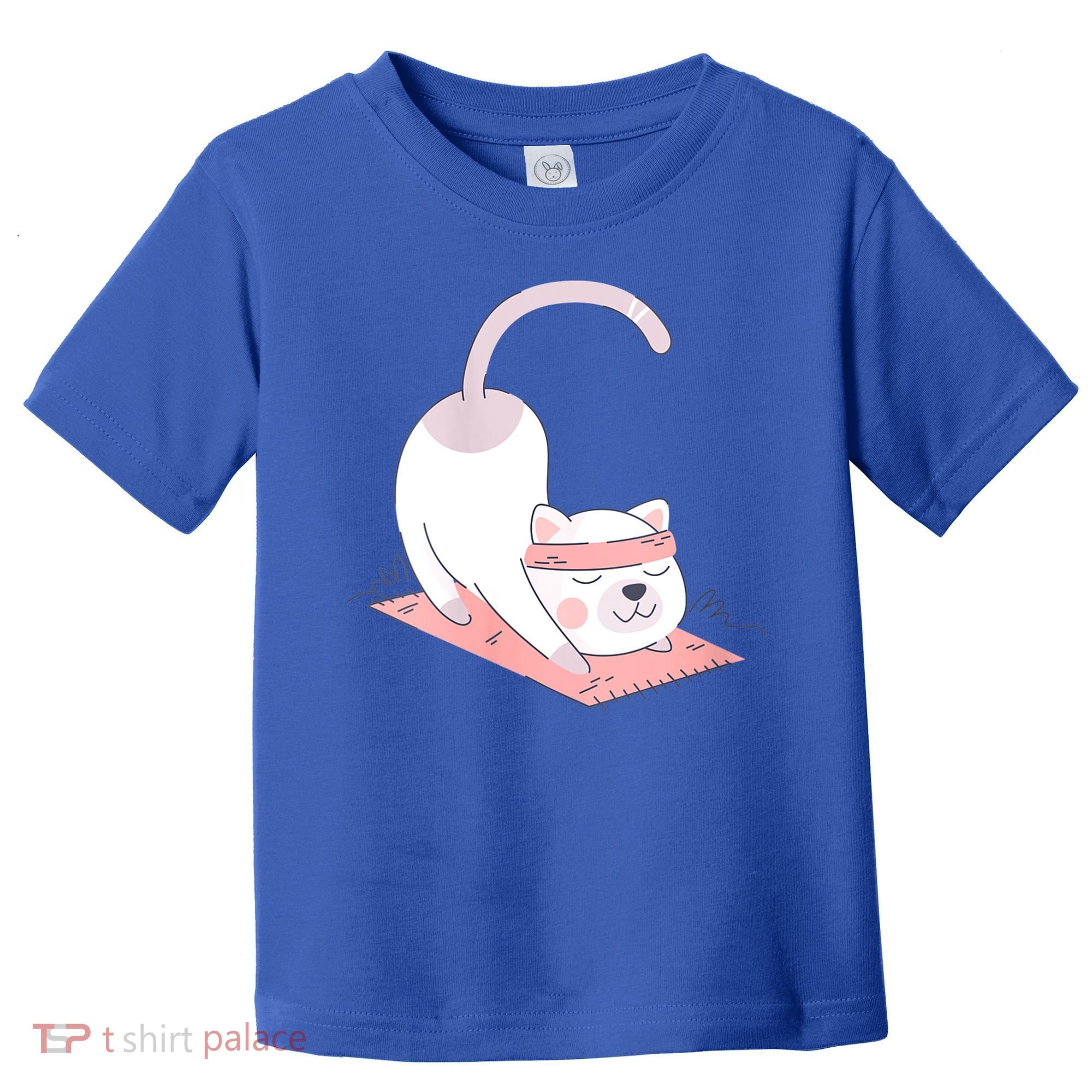 Womens Cat International Yoga Day Toddler T-Shirt