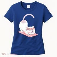 Womens Cat International Yoga Day Women's T-Shirt thumb 0