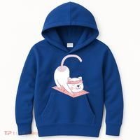Womens Cat International Yoga Day Kids Hoodie thumb 0