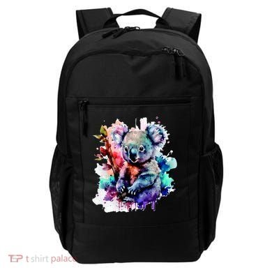 Water Color Koala Backpack