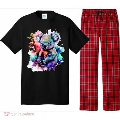 Water Color Koala Pajama Set