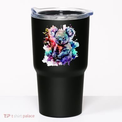 Water Color Koala Tumbler