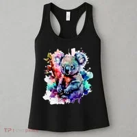 Water Color Koala Women's Tank Top thumb 3