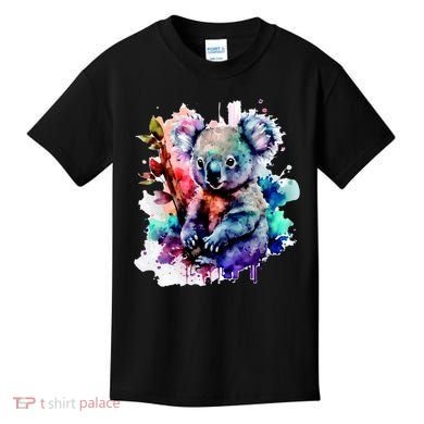 Water Color Koala Kids T-Shirt